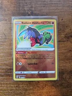 Pokemon TCG Radiant Hawlucha Astral Radiance 081/189 Holo Radiant Rare - Image 1