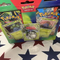 Mega Pokemon TCG Sword & Shield Promo Holo Oddish/Gloom/Vileplume Lot + Coin - Image 5