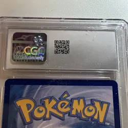 CGC 8 Mr. Mime 122 Pokemon SV2A 151 korean 2023 pokeball Holo - Image 5