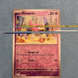 The Pokemon Slowpoke 057/142 SV07 Stellar Crown Common 80HP Eng 2024 - Image 1