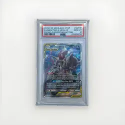 Pokemon 2019 GX SM191 Mewtwo & Mew Tag Team Black Star PSA 10 Gem Mint, NEW CERT - Image 1