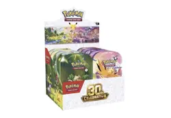 Pokemon 30th Celebration Mini Tin Display ships 9/16 presale - Image 1