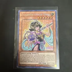 Yugioh Palladium Oracle Mana TN19-EN004 Secret Rare Limited Edition NM - Image 1