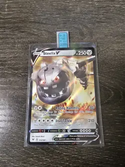 Pokemon TCG Steelix v Vivid Voltage Holo Ultra Rare Card 115/185 - Image 1