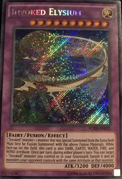 Invoked Elysium - FUEN-EN033 - Secret Rare - Unlimited Edition Near Mint, Englis - Image 1