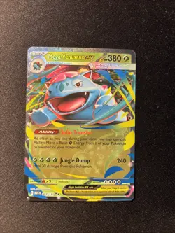 Pokemon TCG Mega Venusaur EX 003/132 Mega Evolution - Image 1