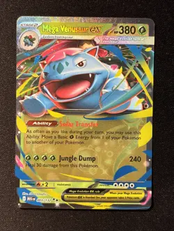 Pokemon TCG Mega Venusaur EX 003/132 Mega Evolution - Image 3