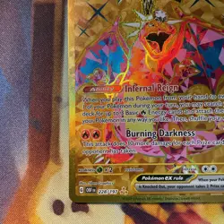 Pokemon Charizard ex #228/197 SV03: Obsidian Flames Special Illustration Rare - Image 4