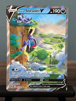 Pokemon TCG Hisuian Sneasler V 175/189 Full Art - Astral Radiance NM - Image 2