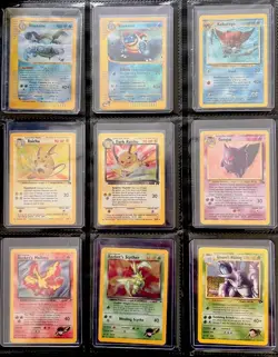 Vintage Pokemon Lot: 10 Random Cards - WOTC Rare or 1st Edition 1996-2002 Read! - Image 1