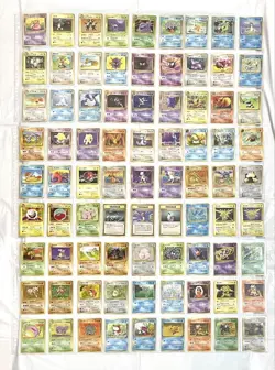 Pokemon Card Game Vintage Base Set to Team Rocket Complete Set Nintendo old back - Image 4