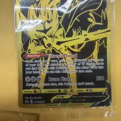 Zacian V SWSH076 SWSH: Sword & Shield Promo Cards Holo - Image 3