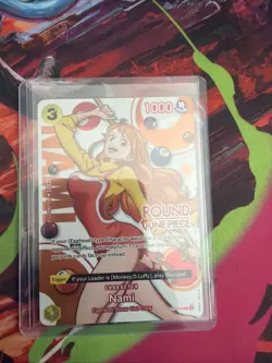 Round 1 One Piece Nami ST29-008 Promo Card English - Image 1