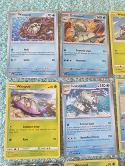 WIMPOD & GOLISOPOD BUNDLE OF POKEMON CARDS - Image 2