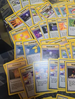 500ish*Pokemon All Vintage Trainer And Energy Cards Some Shadowless Some 1st Ed - Image 4