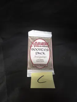 MTG Magic The Gathering English Antiquities Booster Pack - 1993 (Listing C) - Image 1
