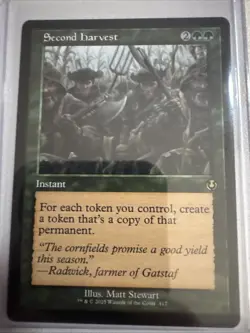 Second Harvest Retro Frame (NM Non-Foil) INR-0417 Rare MTG - Image 3