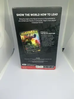 Marvel Super Heroes Commander Deck Wakanda Forever - MTG - New - Image 2
