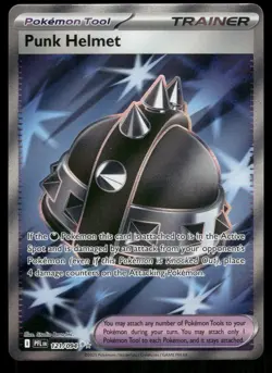 Punk Helmet 121/094 Ultra Rare Phantasmal Flames Pokemon Near Mint - Image 1
