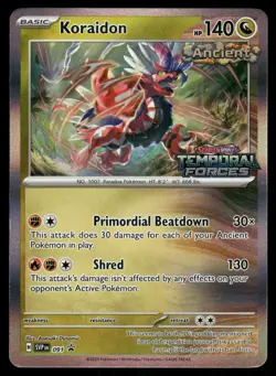Koraidon (Prerelease) 091 Holo Promo Scarlet & Violet Promo Pokemon Near Mint - Image 1