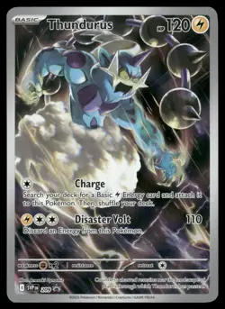 Thundurus 209 Holo Promo Scarlet & Violet Promo Pokemon Near Mint - Image 1