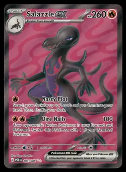 Salazzle ex 101/088 Ultra Rare Perfect Order Pokemon Near Mint - Image 1