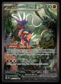 Koraidon ex 247/198 Special Illustration Rare Scarlet & Violet Pokemon Near Mint - Image 1