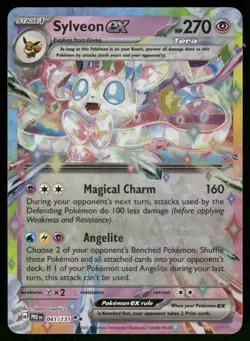 Sylveon ex 041/131 Holo Double Rare Prismatic Evolutions Pokemon Near Mint - Image 1