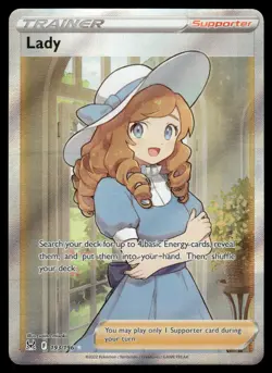 Lady 193/196 Ultra Rare Lost Origin Pokemon Near Mint - Image 1
