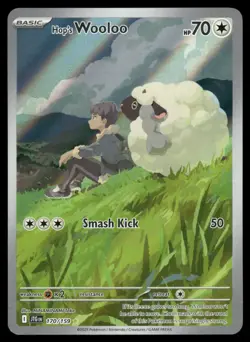 Hop's Wooloo 170/159 Illustration Rare Journey Together Pokemon Near Mint - Image 1