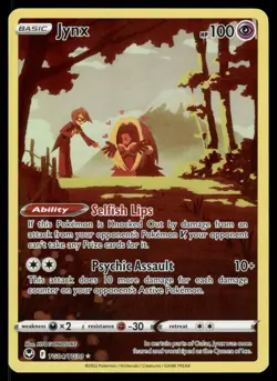 Jynx TG04/TG30 Holo Silver Tempest Trainer Gallery Pokemon NM - Image 1