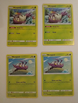 Pokemon TCG Card Lot Wimpod - Image 1