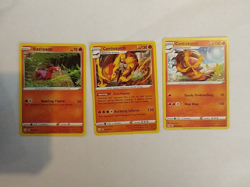Pokemon TCG Card Lot Sizzlipede Centiskorch X3 - Image 1