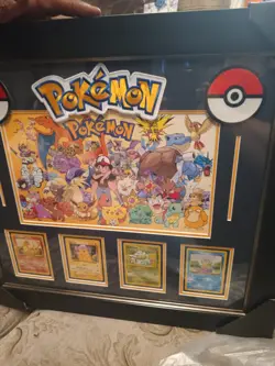 Pokemon Card Display Framed - Image 4