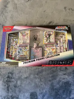 Pokemon TCG Prismatic Evolutions Premium Figure Collection - New Factory Sealed - Image 1
