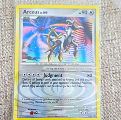Arceus DP50 DP Black Star Promo Jumbo Holo Basic 90HP ENG 2009 - Image 1