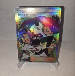 Pokemon TCG Jessie & James 68/68 Hidden Fates Full Art Holo Ultra Rare EN - Image 1