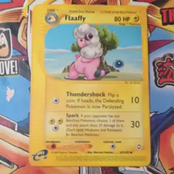 The Pokemon Company Pokemon TCG Flaaffy 047/147 Aquapolis Uncommon Regular 80 HP - Image 1