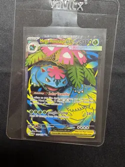 Mega Venusaur EX 155/132 Mega Evolution ENGLISH Pokemon TCG Card NM Ultra Rare - Image 1