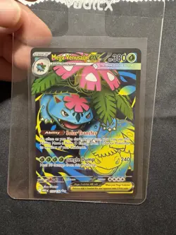 Mega Venusaur EX 155/132 Mega Evolution ENGLISH Pokemon TCG Card NM Ultra Rare - Image 2