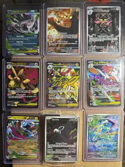 Pokemon TCG Lot of 9 Mega ex & IR Hit Cards Darkrai Zeraora Lopunny NM - Image 1