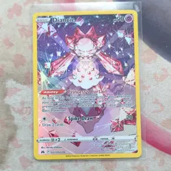 Pokemon TCG Diancie GG13/GG70 Crown Zenith Galarian Gallery Holo Ultra Rare - Image 1
