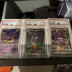 Ship same day! PSA 10 Gastly Haunter Gengar AR CHR Sequential Japanese Pokemon - Image 1