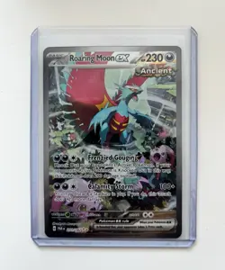 Roaring Moon ex 251/182 Special Illustration Rare Paradox Rift Pokemon Holo NM - Image 1