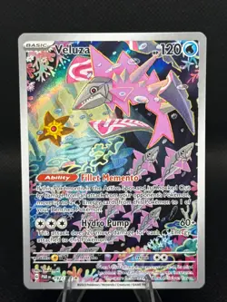 Veluza 192/182 SV04 Paradox Rift Illustration Rare Holo Full Art - Image 1