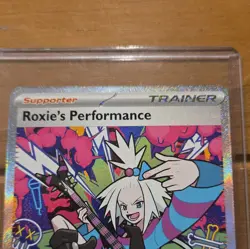 Roxie's Performance 121/086 Dark Explorers Holo Full Art Trainer-Supporter - Image 5