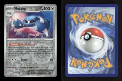 Metang 114/162 Temporal Forces Reverse Holo NM/M Pokemon - Image 3