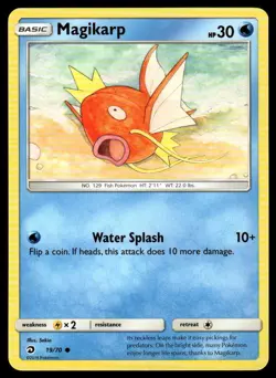 POKEMON MAGIKARP DRAGON MAJESTY 19/70 C NM/M - Image 1