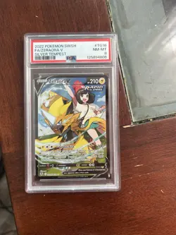 Pokemon TCG Zeraora v Trainer Gallery Card TG16/TG30 Silver Tempest PSA 8 ! - Image 1