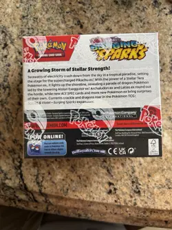 Pokemon Surging Sparks New Factory Sealed Booster Box 36 Packs - Image 2